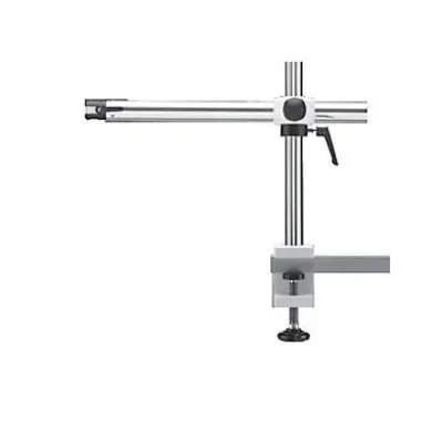 SMS15A Stereo Microscope Boom Stand with Table Clamp, 15.75" Post Height