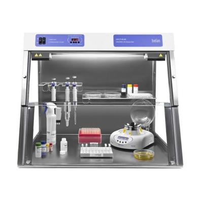 NEW! Biosan UVC/T-M-AR PCR UV Workstation Cabinet Sterilizing PCR Hood-cover