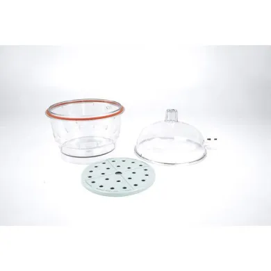 Thermo Nalgene Transparent Polycarbonate PC Desiccator 250mm with Ceramic Plate