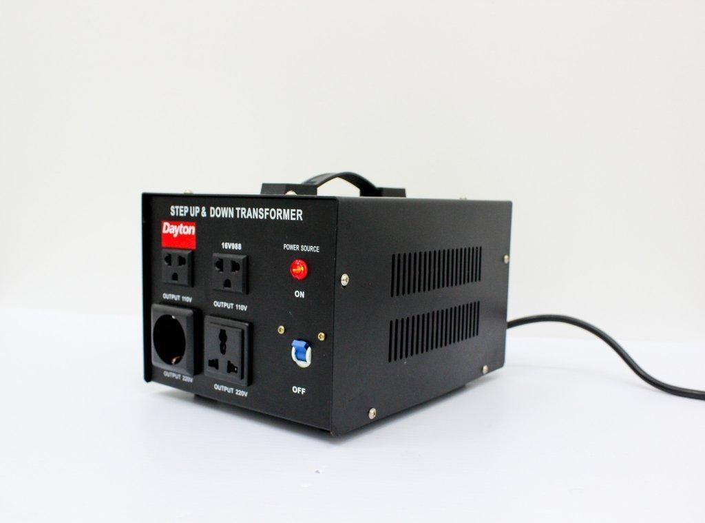 Dayton 16V988B 3000W Step Up/Down Transformer Power Converter 110V-220V USA