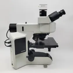 Olympus BX53M Metallurgical Microscope with DIC, Trinocular Head & 6MP Tucsen CMOS Camera, 4 of 11