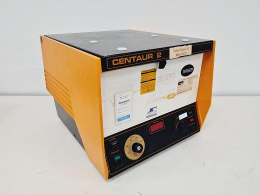 MSE Centaur 2 Benchtop Centrifuge with Swinging Bucket Rotor-cover
