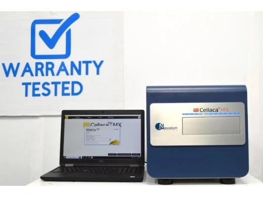 Nexcelom Revvity Cellaca MX FL2 High Speed Fluorescence and Brightfield Cell Counter Cytometer-cover