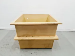 Large Beige Cubic Fibreglass Laboratory Storage Tank 605L Capacity, 2 of 12