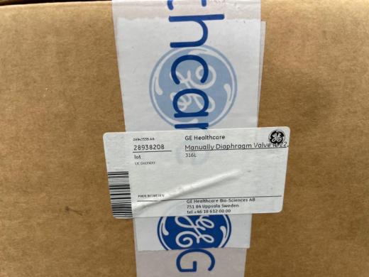 GE Healthcare Life Sciences Manually Operated Diaphragm Valves – Lot of 7 Units-cover