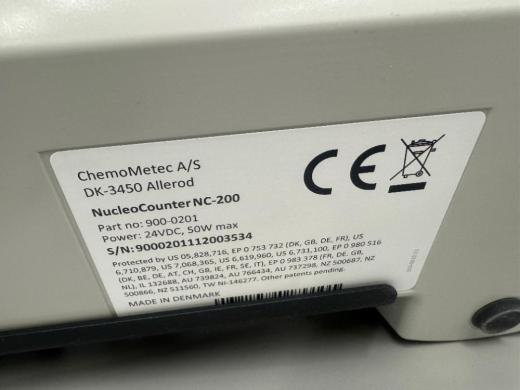 ChemoMetec NucleoCounter NC-200 Automated Cell Counter for Viability and Concentration Analysis-cover