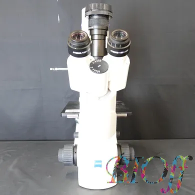 Zeiss PrimoVert Inverted Microscope with Phase Contrast Objectives