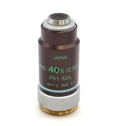 Nikon LWD 40x Phase Contrast Microscope Objective, ∞/1.2 NA, 2 of 2