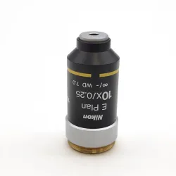 Nikon Microscope Objective E Plan 10x/0.25 for E200, 2 of 2