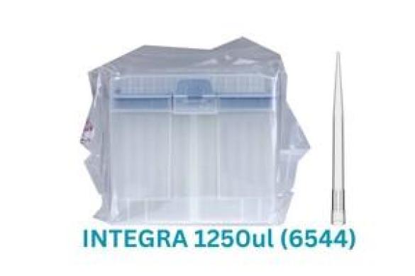 61440 x Integra Biosciences Tips 1250 uL, VIAFLO, 5 Racks of 96 Tips, Sterile-cover