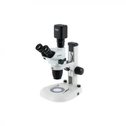 Unitron Z645 Zoom Stereo Microscope on Coaxial Coarse/Fine Focusing LED Stand, 7 of 8