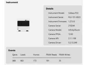 Revvity Nexcelom Cellaca PLX High Throughput Automated Cell Counter Cytometer, 4 of 19