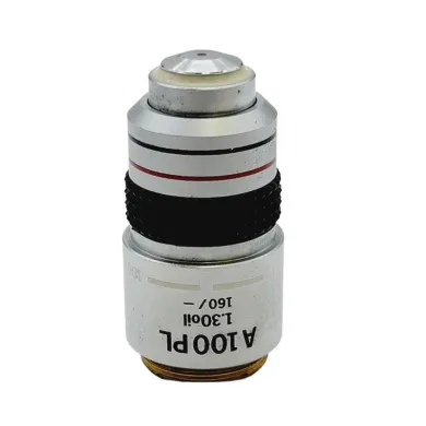 Olympus A100PL 100x PL Phase Contrast Microscope Objective 1.30 Oil 160/-