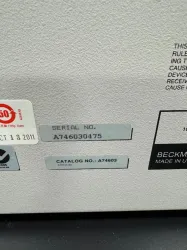 Beckman Coulter PA 800 plus Capillary Electrophoresis Pharmaceutical Analysis System, 3 of 4