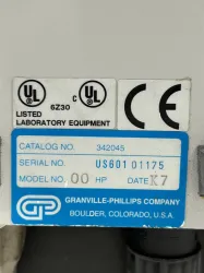 HP 598664B Benchtop Ionization Gauge Controller for Vacuum Measurement, 2 of 4