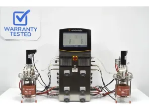 Sartorius Stedim Biostat B Twin Bioreactor System with 2L Autoclavable Single-Wall Glass Vessels, 1 of 27