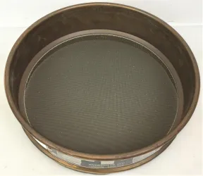 Endecotts 8" Brass Frame Test Sieve Kit, ASTM E-11 Standard, Set of 6, 10 of 13