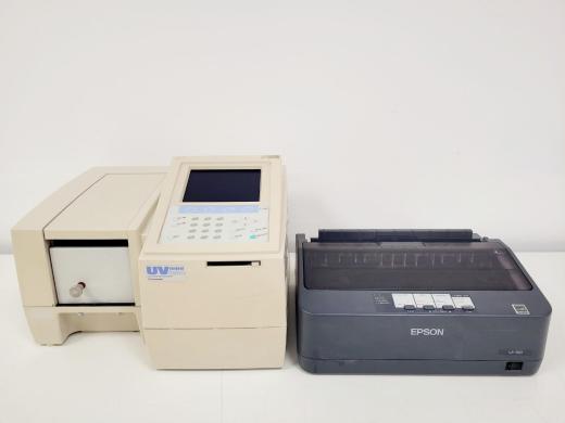 Shimadzu UV mini 1240 UV-Vis Spectrophotometer with Epson LX-350 Printer-cover