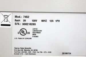 Thermo 7452 CryoMed Ultra-Low Temperature Freezer with Integrated Thermal Printer, 9 of 12