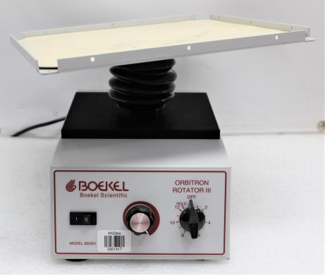 Boekel Orbitron Rotator III Laboratory Shaker 3D Motion 6-125 RPM Used-cover