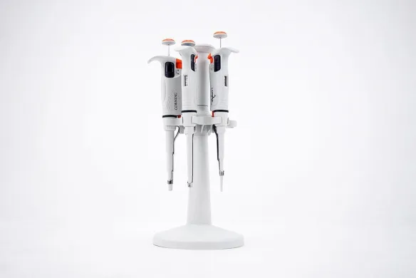 Corning Manual Single-Channel Pipette Set 0.5–10, 2–20, 100–1000 µL with Stand