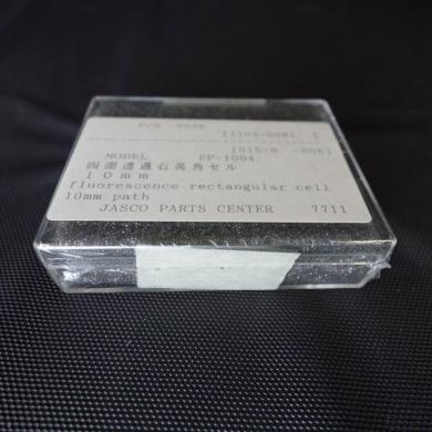5415・JASCO PARTS CENTER / model FP-1004 / 四面透過石英角セル 10mm-cover