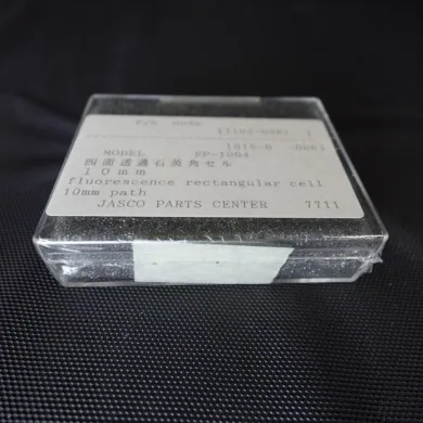 5415・JASCO PARTS CENTER / model FP-1004 / 四面透過石英角セル 10mm