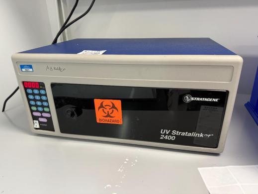Stratagene 2400 UV Stratalinker UV Crosslinker for Molecular Biology Applications-cover