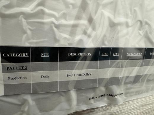 ULINE Heavy-Duty Steel Drum Dolly with Swivel Casters-cover