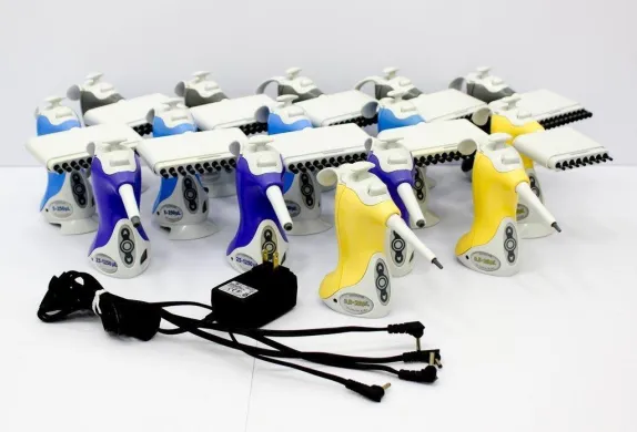 Vistalab Ovation Bionatural Electronic Pipettes Set for Liquid Handling, 15 Pieces