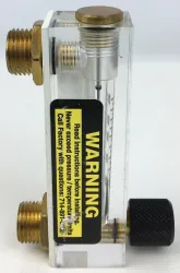 King Instrument 7530 Series 50mm Rotameter with 316L Stainless Steel Internals, 2 of 5