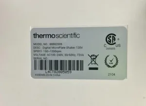 Thermo Scientific Digital Microplate Shaker with Adjustable Speed and Temperature Tolerance, 9 of 13