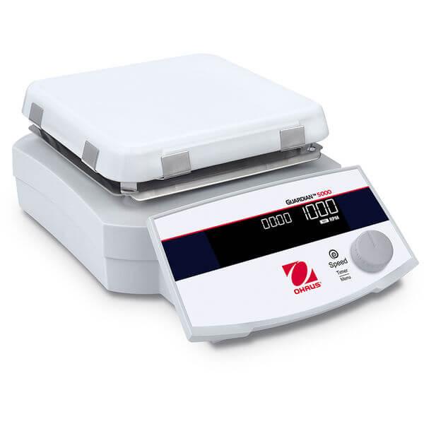 Ohaus Hotplate e-G52HP07C Digital Ceramic Topplate 7"x7" with RS232 Control 120V