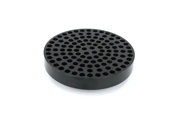 Martin Christ 127211 Aluminum Thermoblock for 110 × Ø 11 mm Tubes, 195 mm