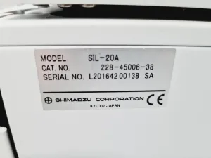 Shimadzu HPLC System with SIL-20A Autosampler and SPD-20AV PDA Detector, 32 of 37
