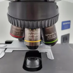 Olympus BX51 Metallurgical Reflected Light Microscope with Trinocular Head, 5 of 9
