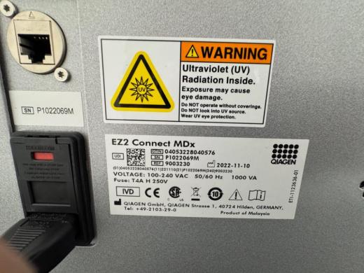 Qiagen EZ2 Connect MDx Automated Nucleic Acid Purification System with Touchscreen Interface-cover