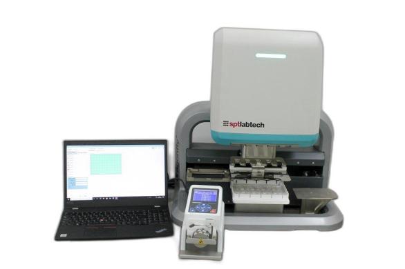 SPT Labtech Dragonfly Discovery Low Volume Liquid Handler System with Positive Displacement Technology-cover