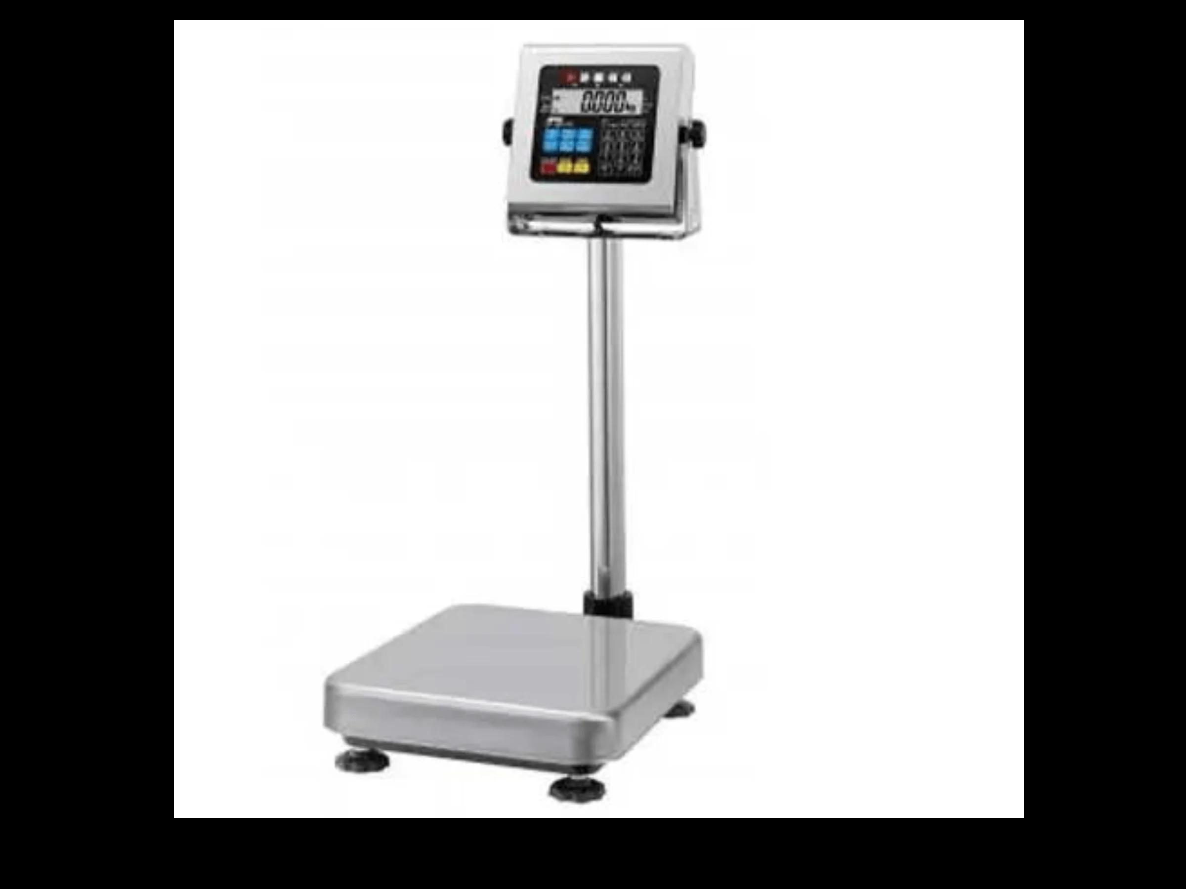 A&D HV-60KCWP Multi-Interval Platform Scale with IP65 Protection