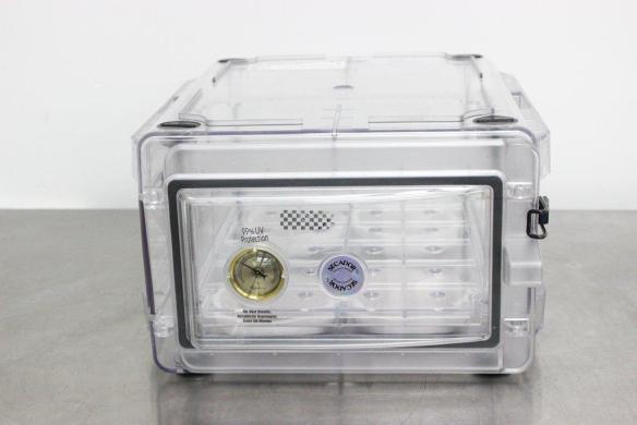 Bel-Art Desiccator Cabinet with UV Blocking and Dial Hygrometer, USA Made-cover