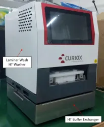 CURIOX HT2000 Station 96 Cell Washer, Centrifuge-less, 96-Well Format, 100-240V, Touchscreen Control, 4 of 5