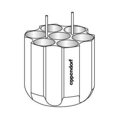 Eppendorf 7 x 50ml Adapters, Cat. #: 5825733002-cover