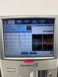 Heska HT5 Element Hematology Analyzer with Touchscreen for Veterinary Diagnostics, 4 of 4