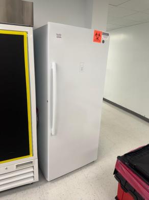 GE FUF21SMREWW Upright Laboratory -20°C Freezer with Biohazard Labeling-cover