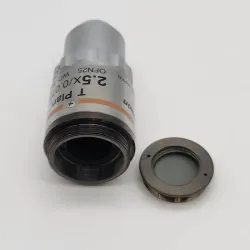Nikon T Plan 2.5x EPI Microscope Objective, M25 Thread, 0.075 NA, 4 of 4