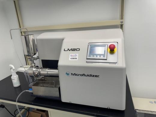 Microfluidics LM20 microfluidizer-cover