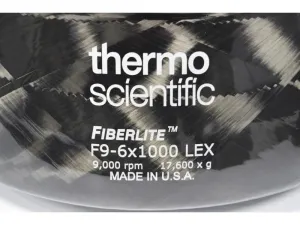 Thermo Scientific Fiberlite F9-6x1000 LEX Fixed-Angle Rotor with Auto-Lock for Sorvall LYNX 6000 Centrifuge, 4 of 8