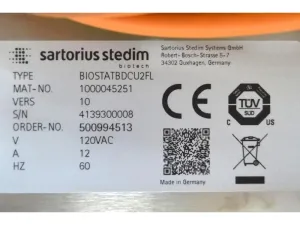 Sartorius Biostat B-DCU 4-Fold Single-Use Cell Culture Bioreactor System with Univessel SU Vessels, 43 of 65