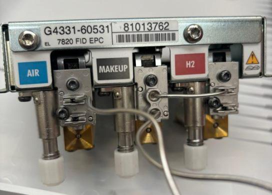 Agilent FID EPC module, used with series 7820-cover