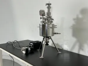 Pope Scientific 3 Liter 316 Stainless Steel Agitated Reaction Vessel for Laboratory Use, 2 of 4